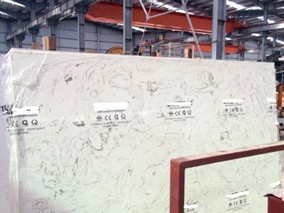 Línea de producción de losas y baldosas de mármol en Vietnam